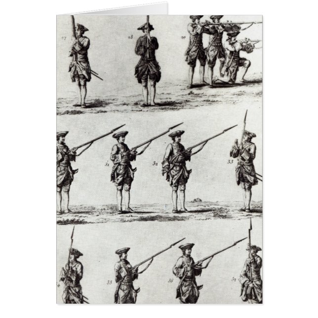 Soldats avec des baïonnettes (Devant)