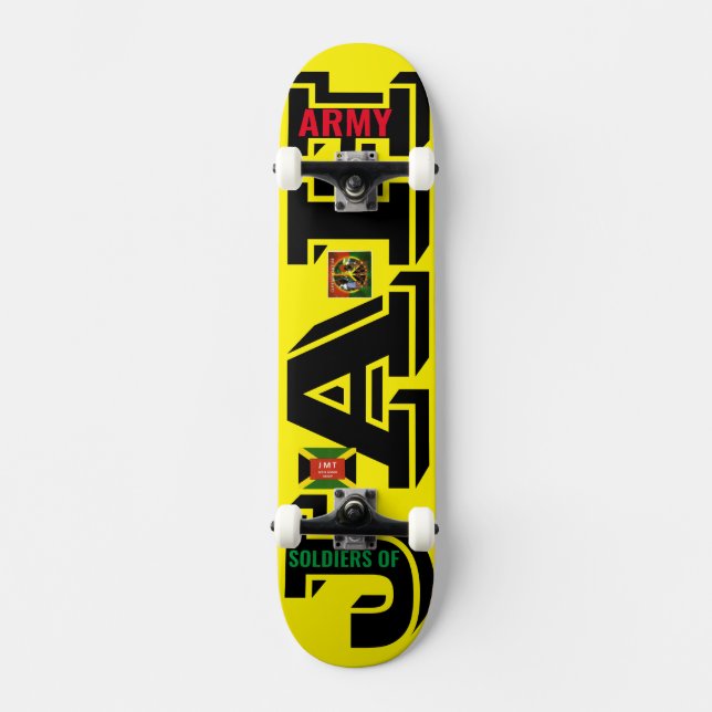 SOLDATS DE L'ARMÉE DE JAH Skateboard (Recto)
