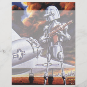 Soldats de robots militaires de science-fiction vi