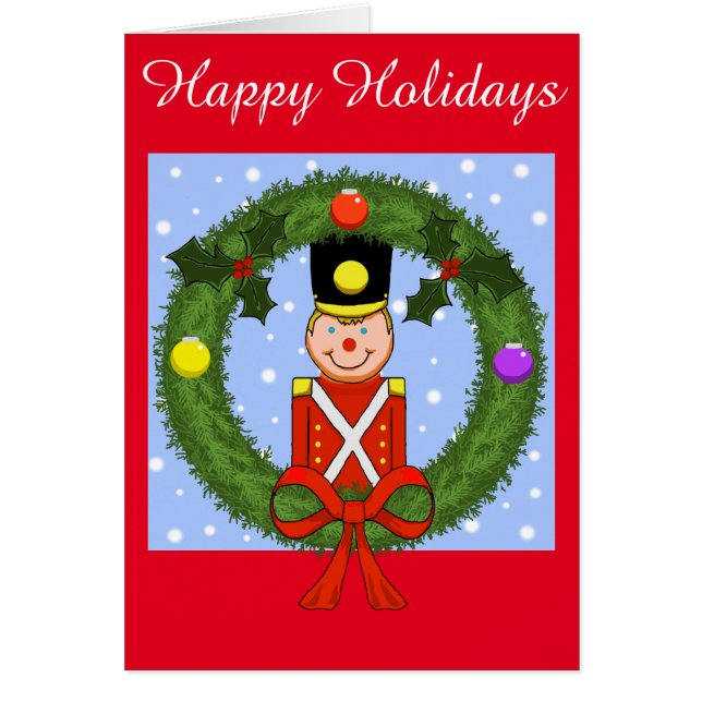 Soldier Holiday Card (Customizable) (Devant)