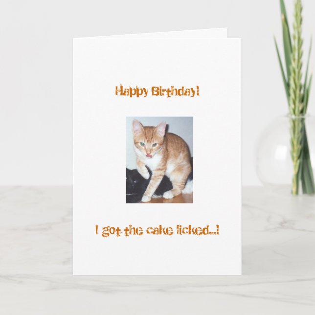 Soleil - carte d'anniversaire (Devant)