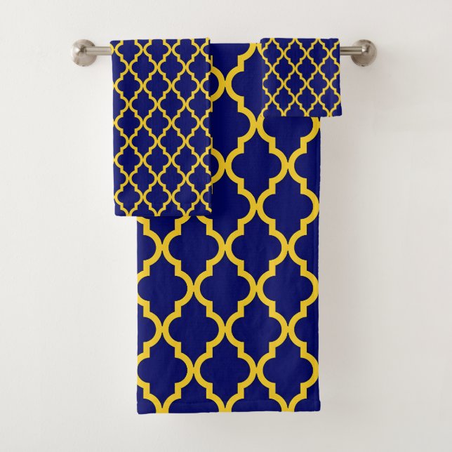 Soleil de saphir : Élégance bohème marocaine bleue (En situation)