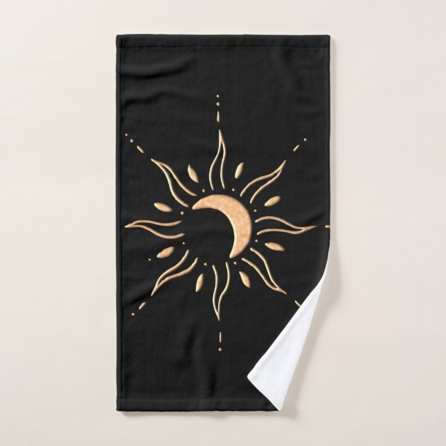Soleil d'or  (Serviette à main)