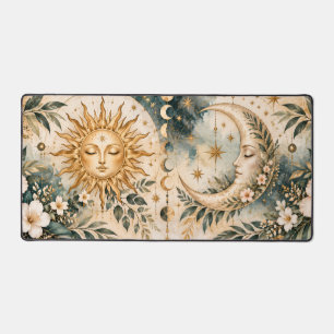 Soleil et Lune Floral Céleste
