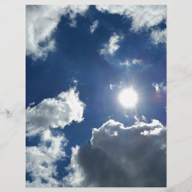 soleil et nuages (Devant)