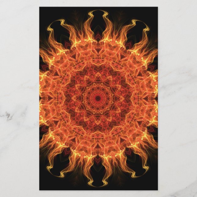 Soleil flamboyant (Devant)