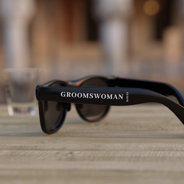 Soleil Groomswoman Mariage Favoriser les lunettes de sole (Créateur téléchargé)