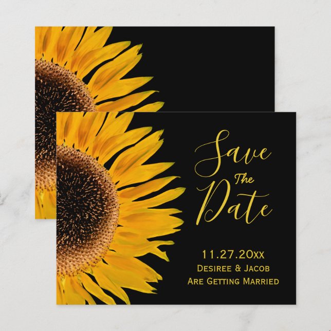 Soleil Jaune Rustique Noir Budget Enregistrer La D (Devant / Derrière)