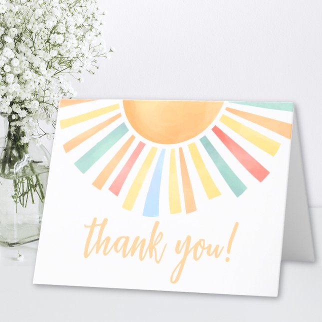 Soleil Lumineux Couleur Vif Merci (Sunshine Bright Colorful Sun Thank You)