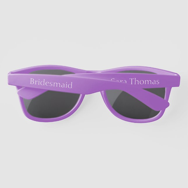 Soleil Lunettes de Demoiselle d'Honneur (Dos)