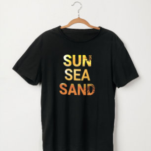 SOLEIL, MER, SABLE T-shirt VOYAGE D'ÉTÉ