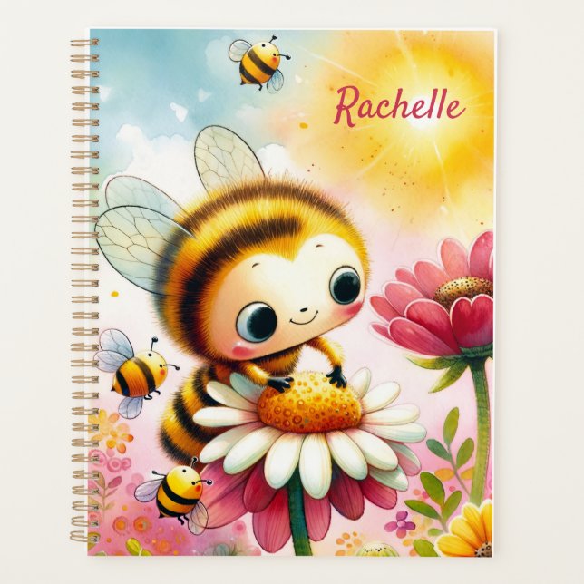 Soleil Sourires Personnalisables Abeille Thème (Devant)