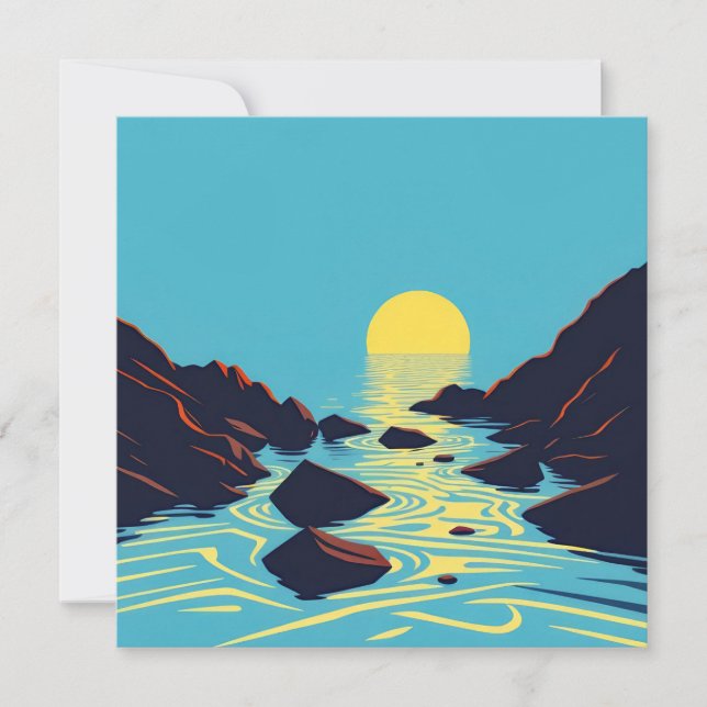 Soleil sur l'eau (Devant)