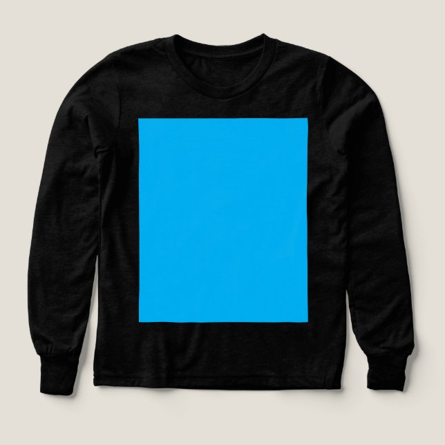 Solid Cyan Blue Background | Summer Minimal Style (Motif recto)