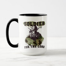 Solider pour le Lord Coffee Mug