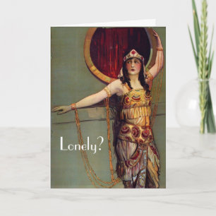 Solitaire ? Carte de vœux