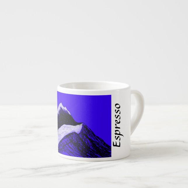Solitude insaisissable Espresso tasse (Devant droit)