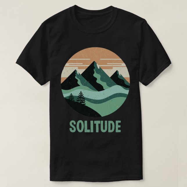 Solitude TShirt (Design devant)