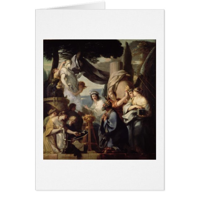 Solomon faisant un sacrifice aux idoles (Devant)