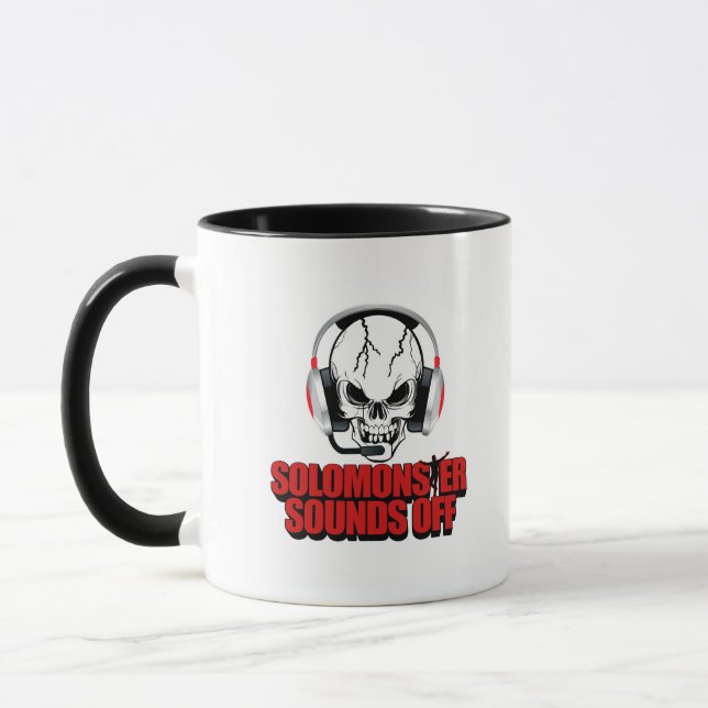 Solomonster Sonne Off Logo Mug (Gauche)