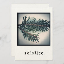 Solstice - Carte de vacances