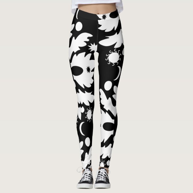 solstice d'été joyeuse Leggings d'été (Devant)