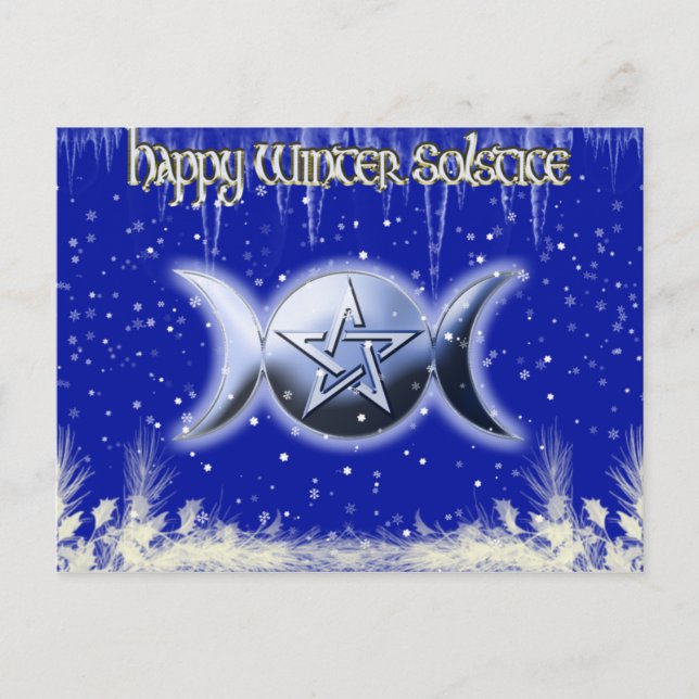 Solstice d'hiver 1 Carte postale (Devant)