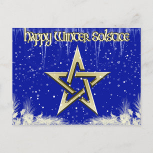 Solstice d'hiver 2 carte postale