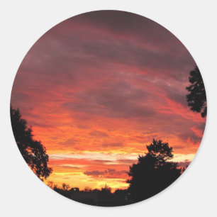 Solstice Sunset ~ autocollant
