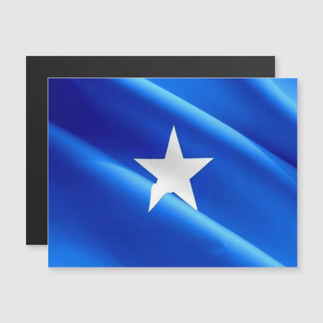 Somalie - Drapeau d'agitation - (Devant / Derrière)