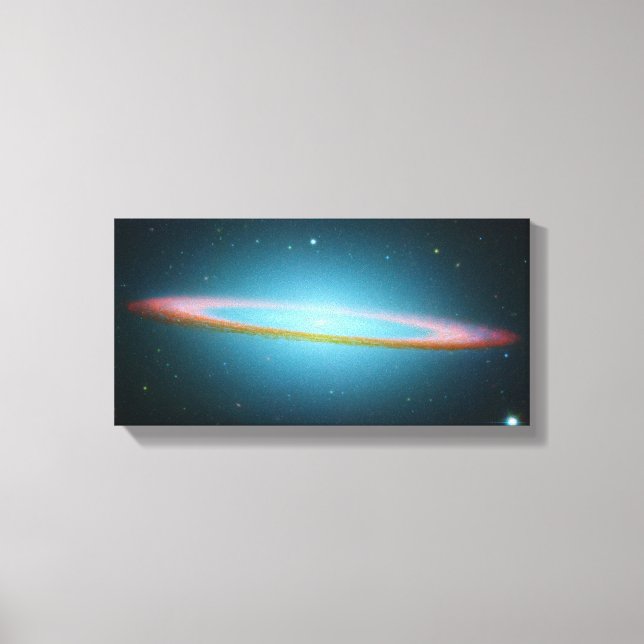 Sombrero Galaxy - M104 - toile enveloppée (Recto)