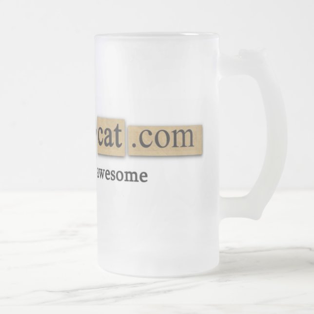 SOMC - Tasse de bière givrée (Droit)