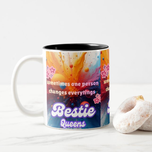 some person change eveything mug (Avec donut)