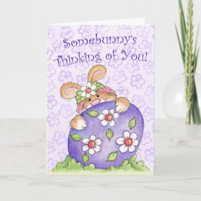 Somebunny - Carte de vœux (Devant)