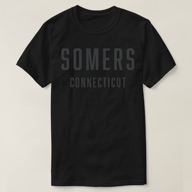 Somers Connecticut TShirt (Design devant)