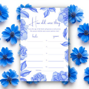 Something Blue Floral Quel âge avaient-ils mariage