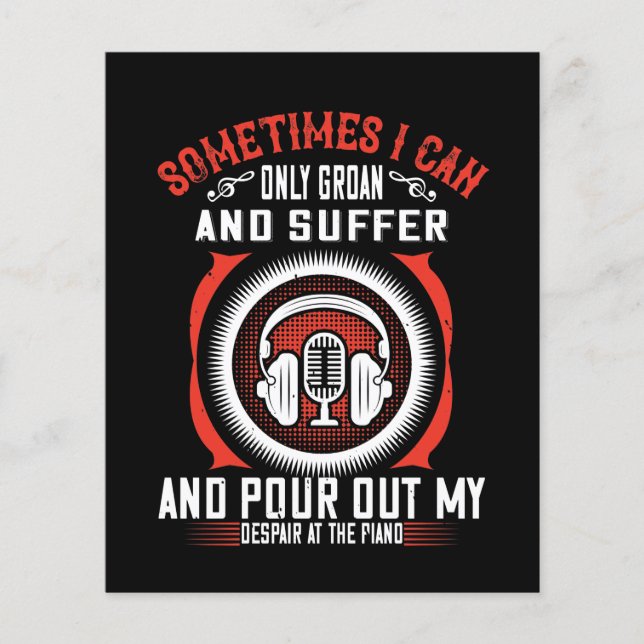 Sometimes I Can Only Groan, et Suffer (Devant)