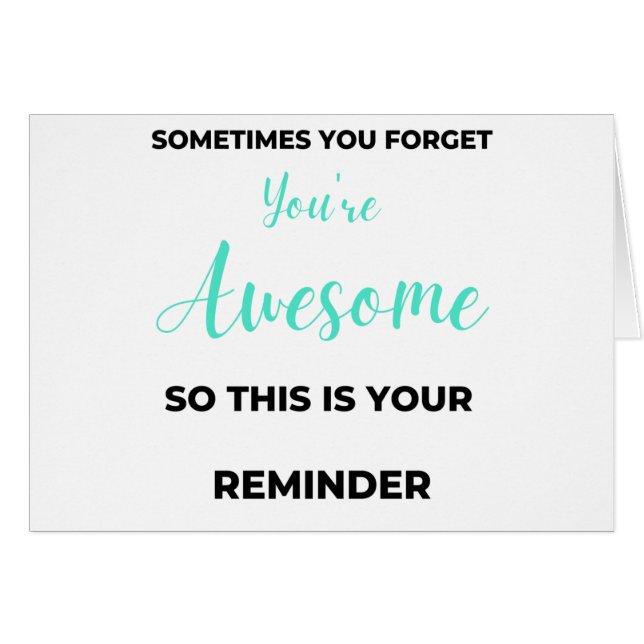 Sometimes You Forget You're Awesome 2 (Devant horizontal)