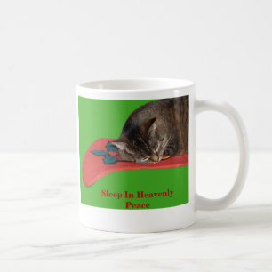 Sommeil dans la tasse de café merveilleuse de pai