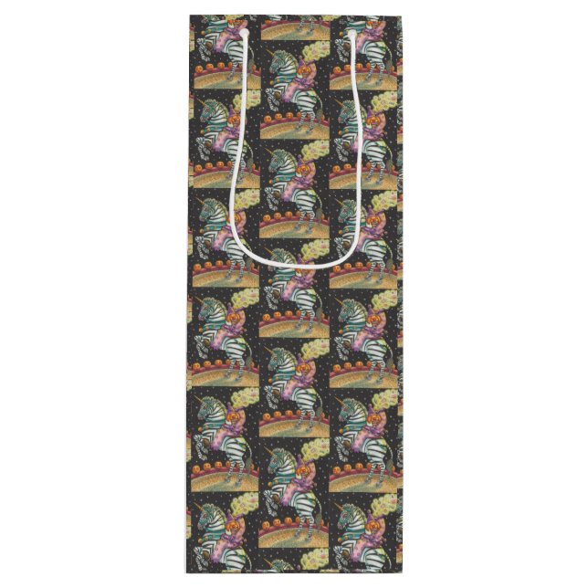 SOMMEIL DE CIRCUS DE COURSE, Sac À VIN UNICORN ZEB (Devant)