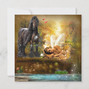 Sommeil pour rêver Fée et Imaginaire de cheval