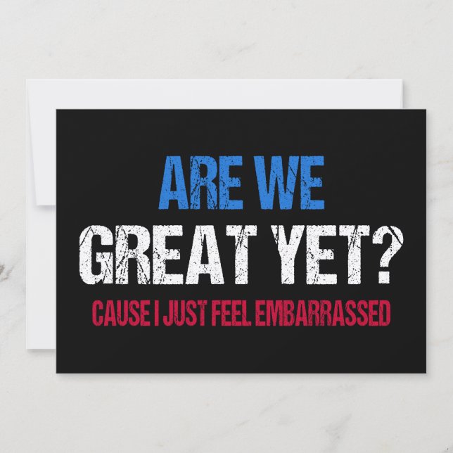 Sommes-Nous Encore Grands ? Je Me Sens Juste Embar (Devant)
