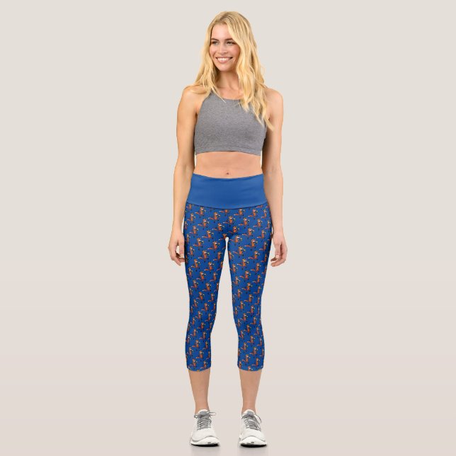Sommet 2024 Capri Leggings Blue (Recto)