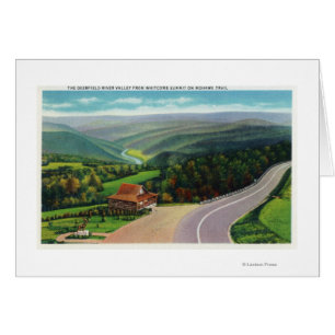Sommet de Whitcomb de Deerfield River Valley