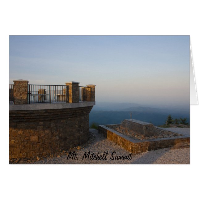 Sommet Mt. Mitchell (Devant Horizontal)