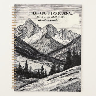 Sommets des montagnes Colorado Fourteener Art CO 1