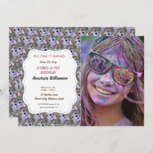 SON 1ER ANNIVERSAIRE INVITATION