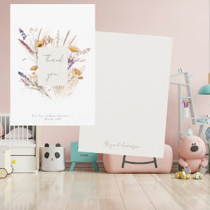 Son Amour Envie Pour Un Merci Floral Personnalisé