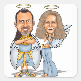 SON autocollant ANGELS & SA