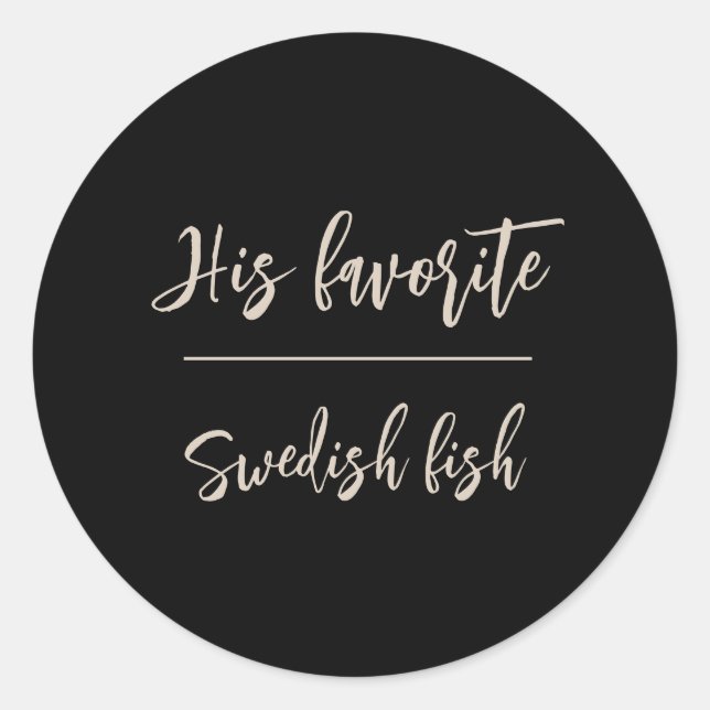 Son Bonbon Groom Favorite Favoriser Les Stickers M (Devant)